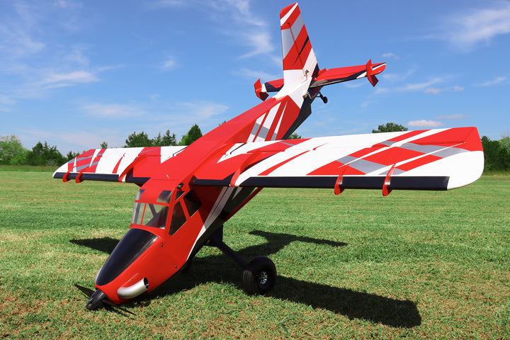 Legacy - 84" Turbo Bushmaster V2 - Red/Black - ARF