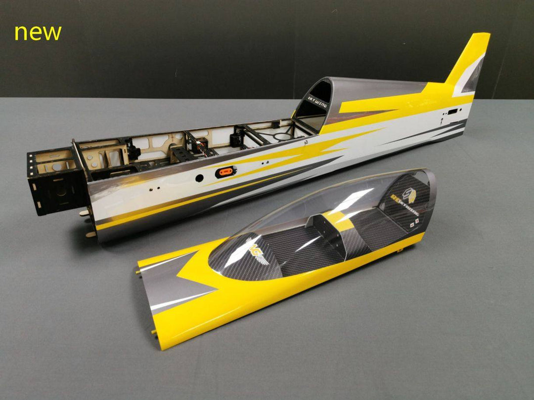 SW - 74" Extra NG - White/Gray/Yellow (D) - ARF