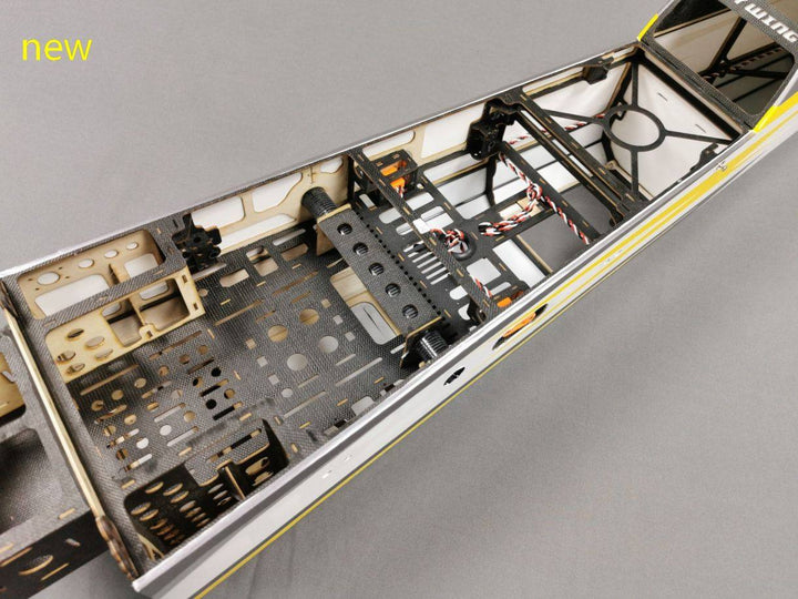 SW - 74" Extra NG - White/Gray/Yellow (D) - ARF