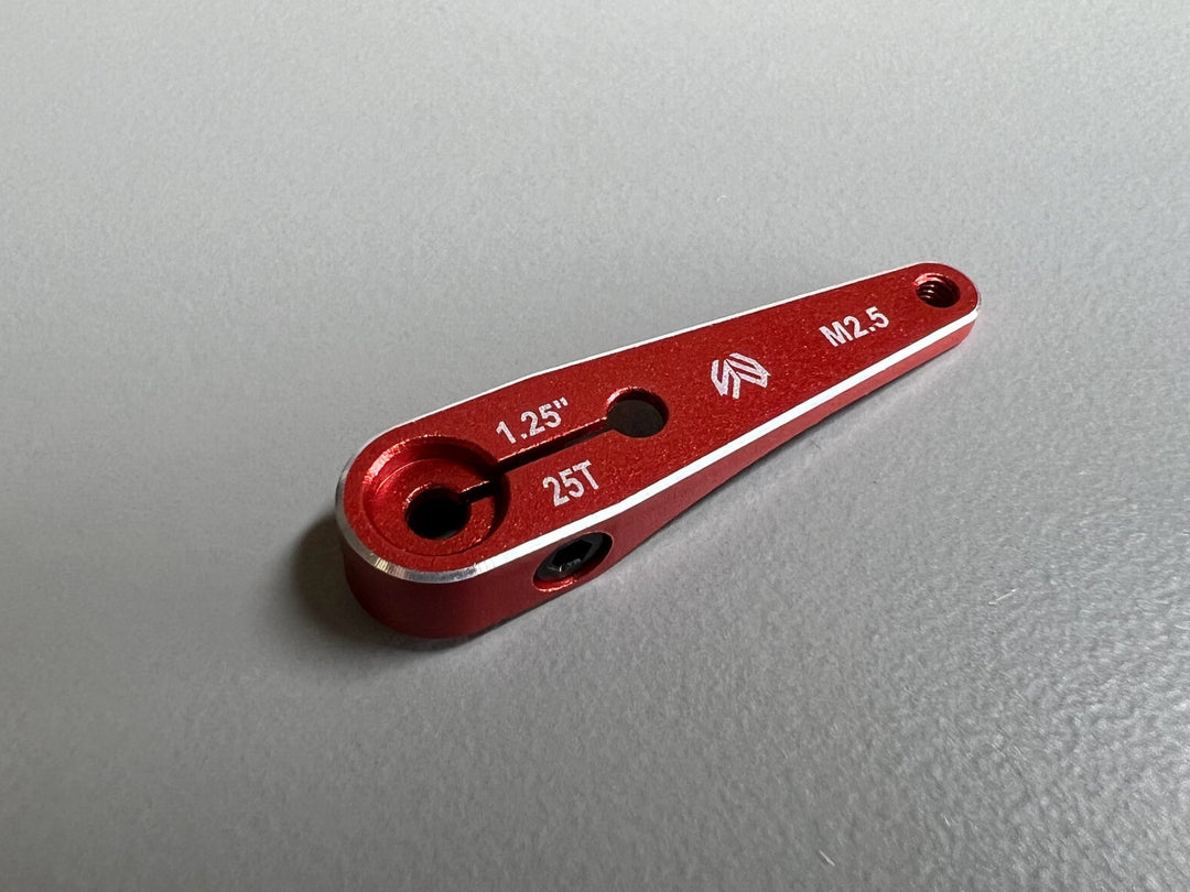 SW Lightweight Arm - 1.25" 25T M2.5 RED