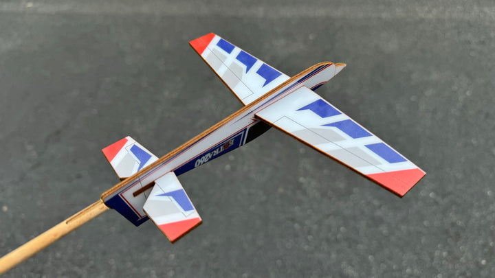 Extreme Flight Stick Plane - Extra 260 Blue