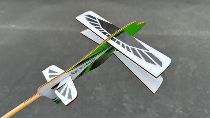 Extreme Flight Stick Plane - Peregrine Green/White