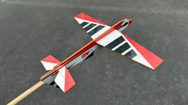 Extreme Flight Stick Plane - Extra NG Red/Silver/Black Scheme