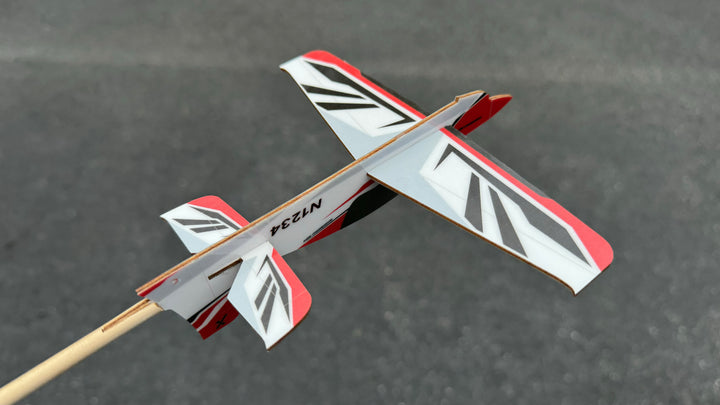 Extreme Flight Stick Plane - GAMEBIRD Red