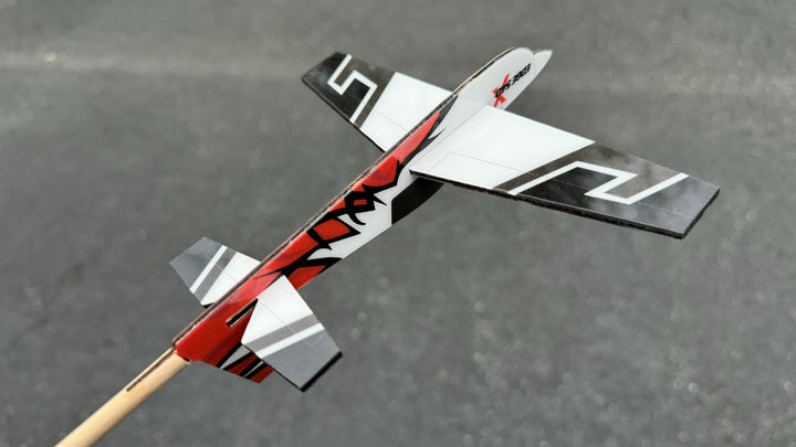 Extreme Flight Stick Plane - Edge Dark Red