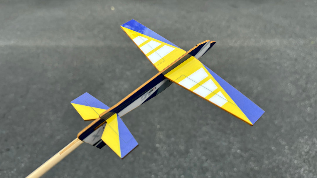 Extreme Flight Stick Plane - Extra NG Blue