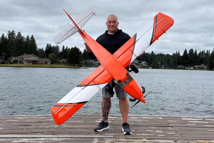 Legacy - 84" Turbo Bushmaster V2 - Orange/White - ARF