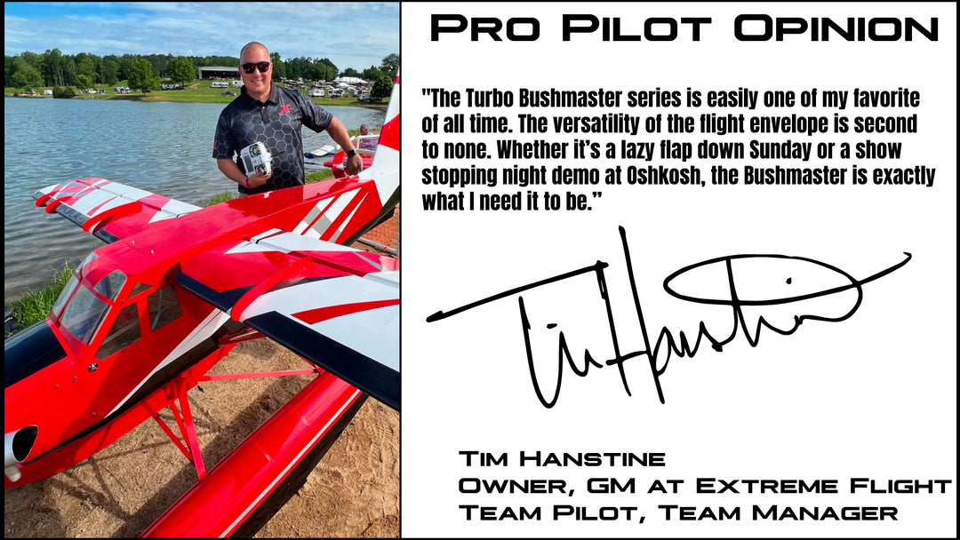 Legacy - 84" Turbo Bushmaster V2 - Blue/ White/ Yellow - ARF