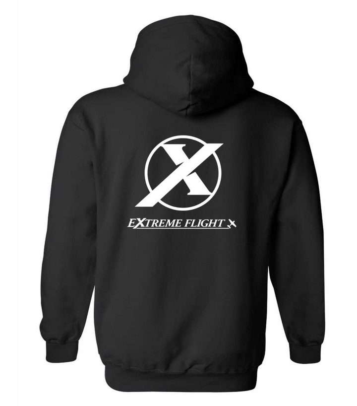 Extreme Flight Cotton Hoodie - Black