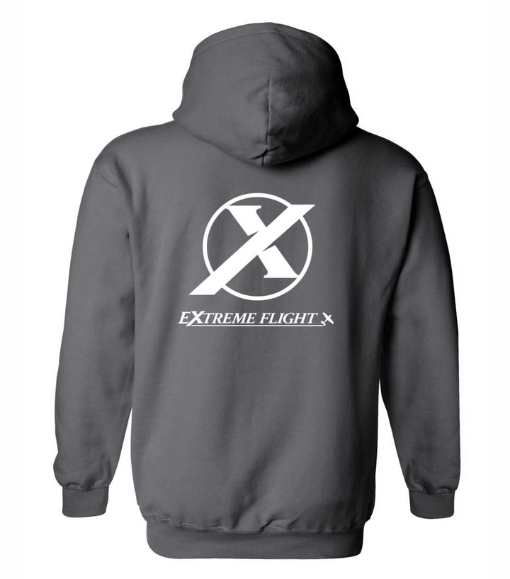 Extreme Flight Cotton Hoodie - Charcoal