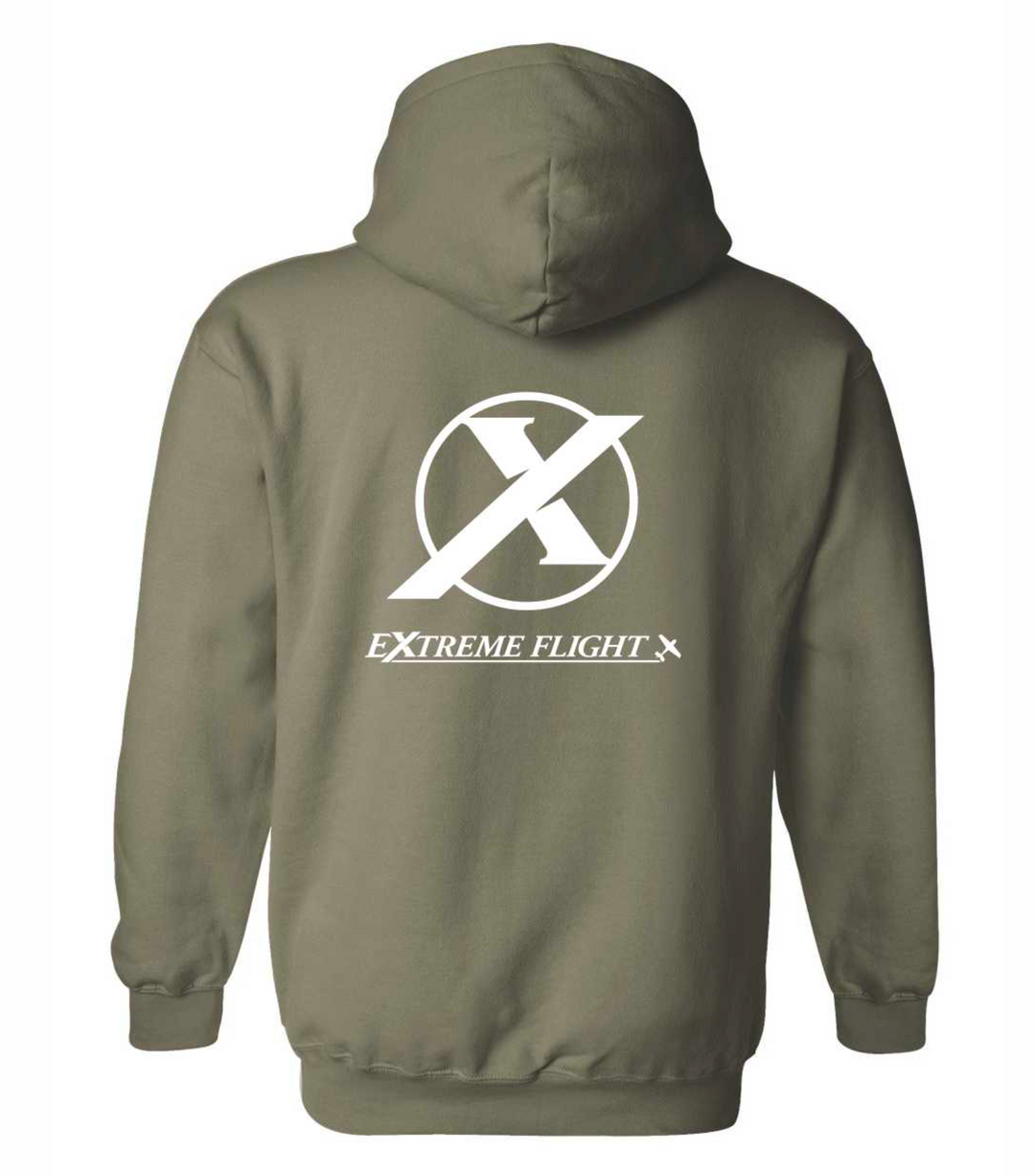 Extreme Flight Cotton Hoodie - Green