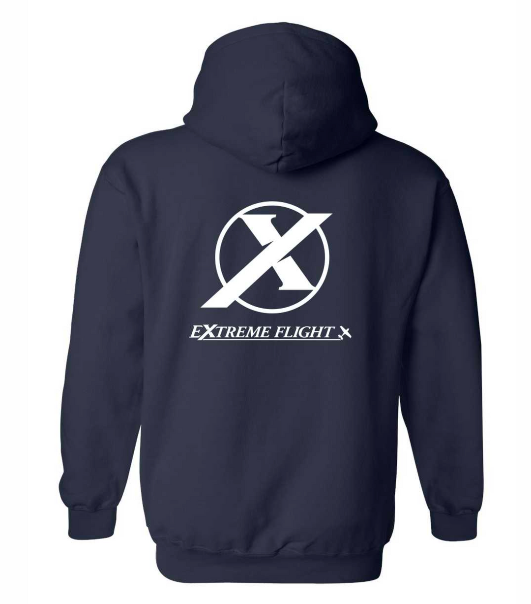 Extreme Flight Cotton Hoodie - Navy Blue