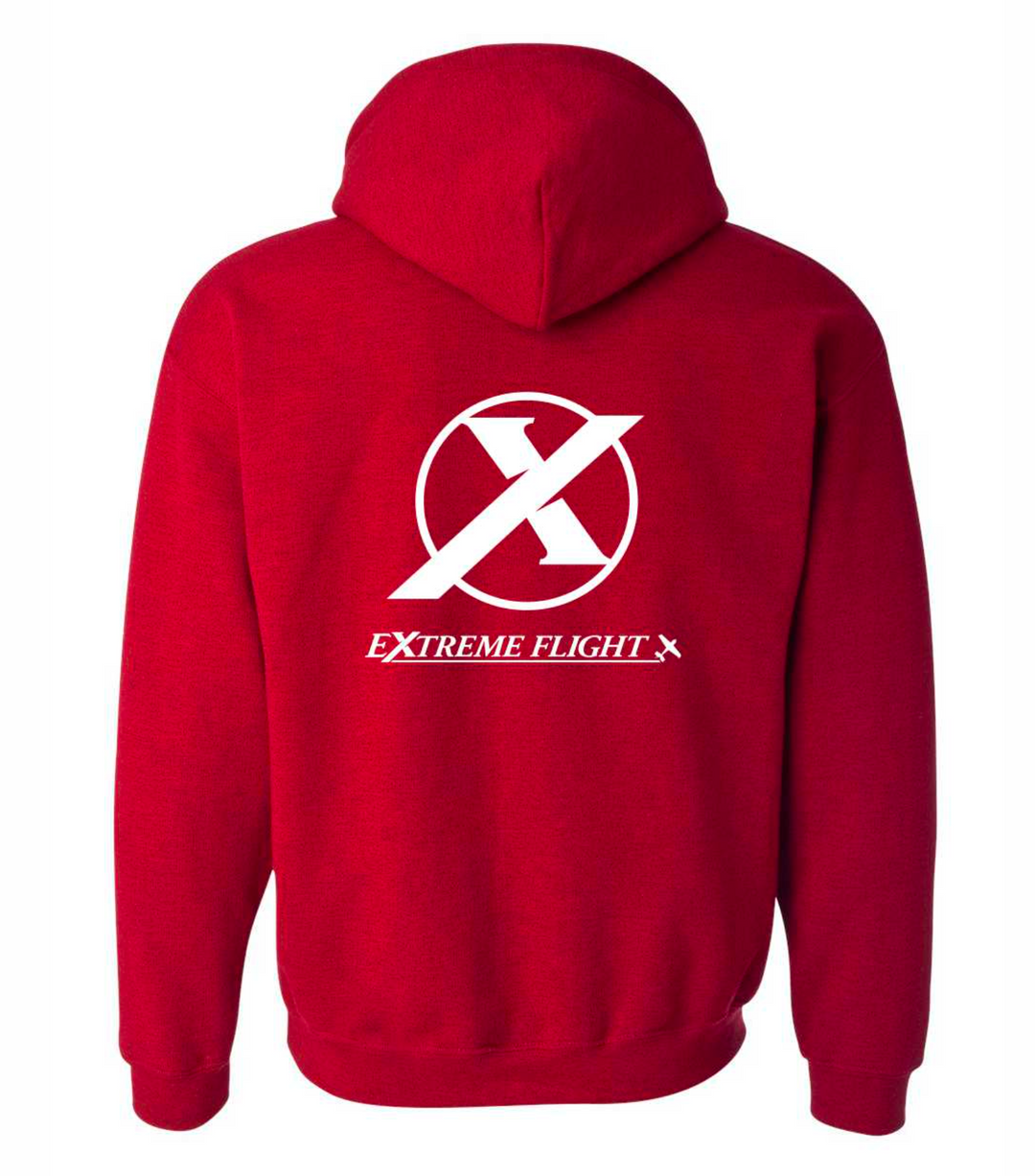 Extreme Flight Cotton Hoodie - Red