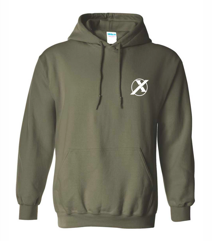 Extreme Flight Cotton Hoodie - Green