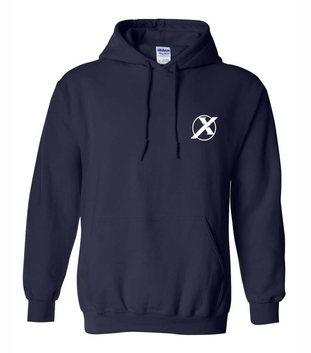 Extreme Flight Cotton Hoodie - Navy Blue