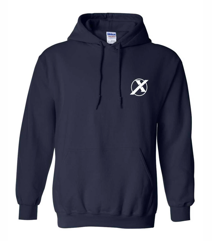Extreme Flight Cotton Hoodie - Navy Blue