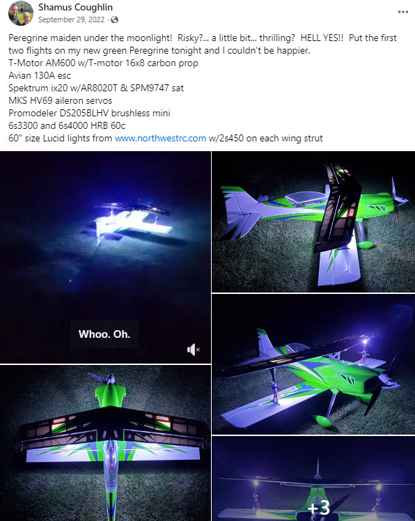 EF - 53" Peregrine - Green/White