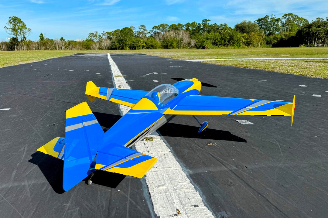 EF - 67" Edge 540T - Blue/Yellow - ARF
