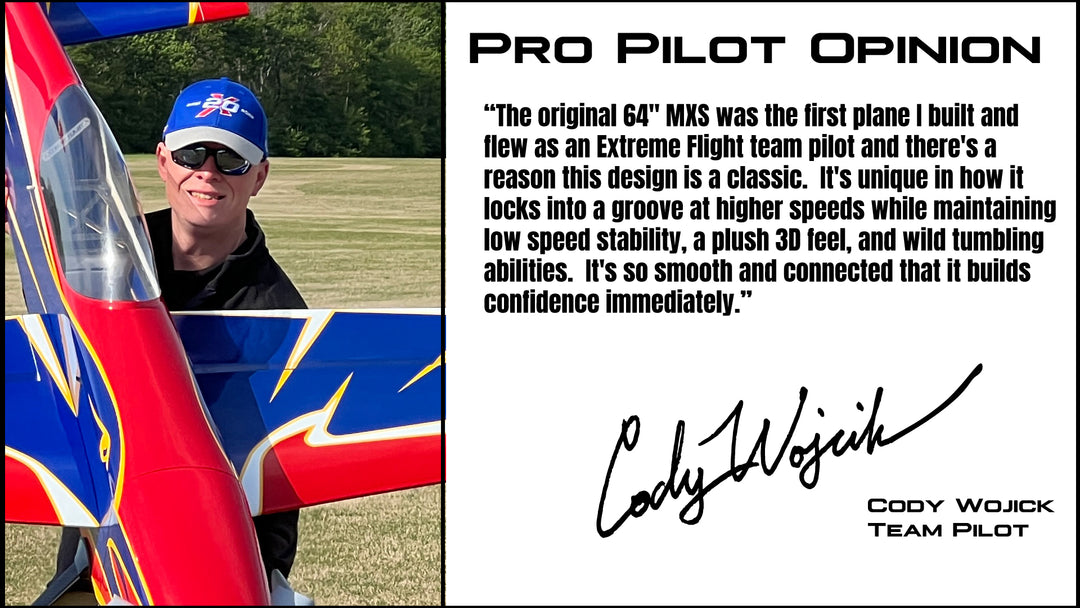 EF - 64" MXS V2 - Red/White
