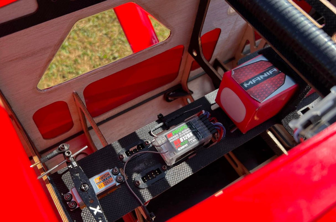 Legacy - 84" Turbo Bushmaster V2 - Red/Black - ARF