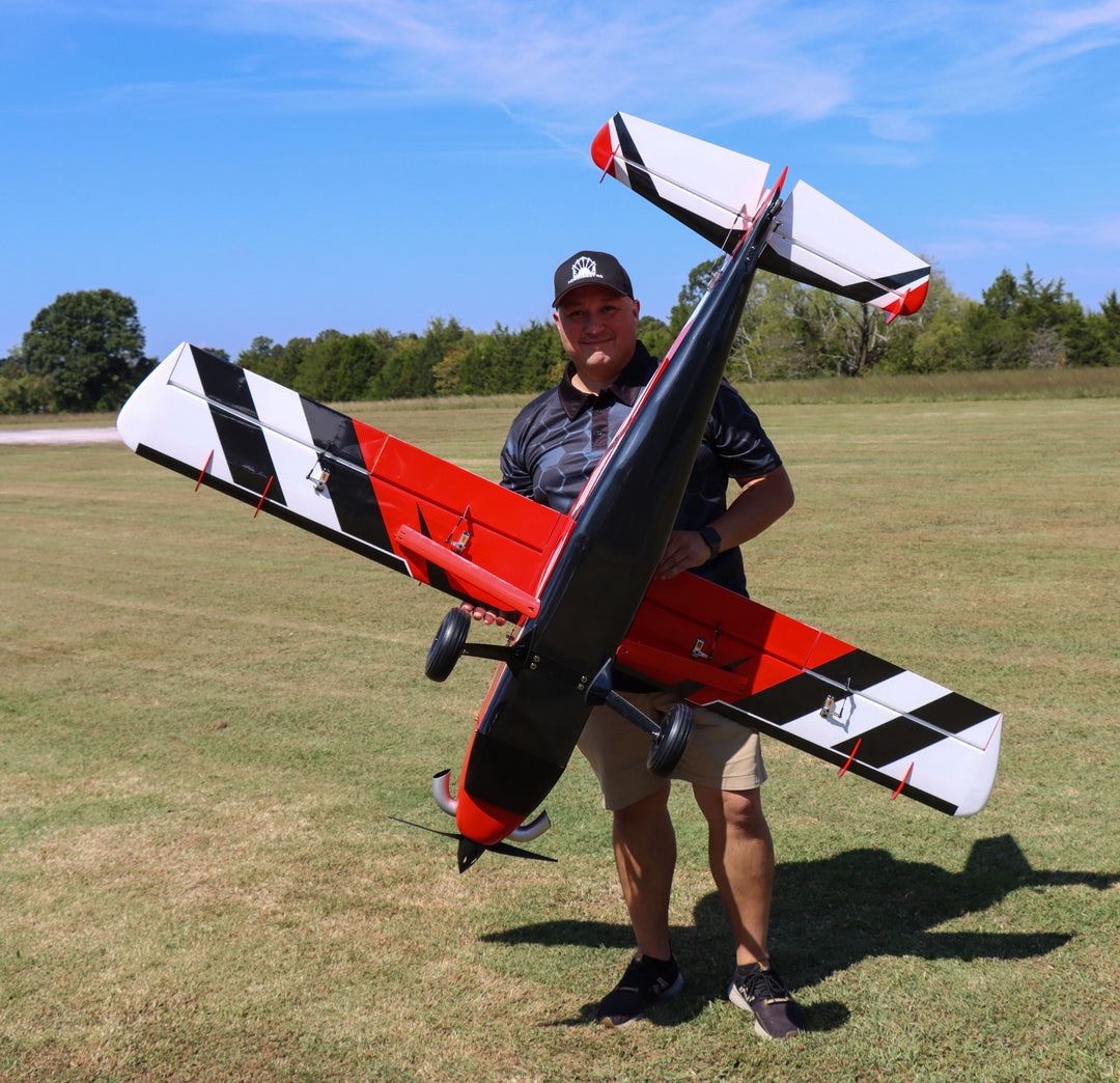 Legacy - 84" Turbo Bushmaster V2 - Red/Black - ARF