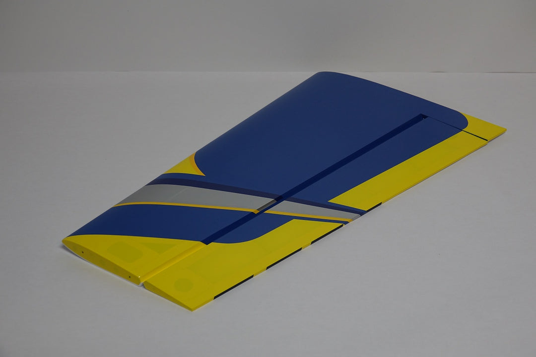 48" Edge 540T V2 Pilot's Left Wing w/control horn- Blue/Yellow