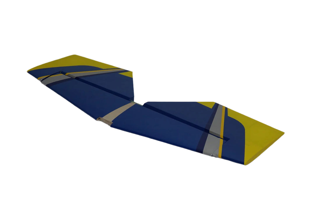 60" Edge 540T-EXP V2  Stab/Elevator Set w/ control horns- Blue/Yellow