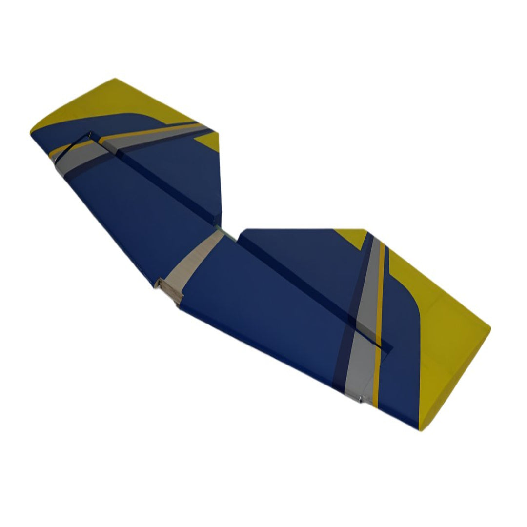 48" Edge 540T V2 - Stab/Elevator Set - Blue/Yellow