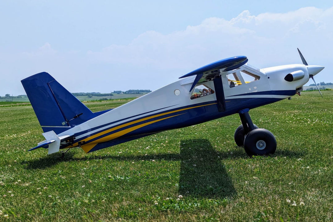 Legacy - 100" Turbo Bushmaster - Blue/White/Yellow Scheme