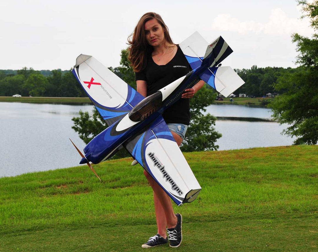 52" Velox Revolution - Blue/White Scheme