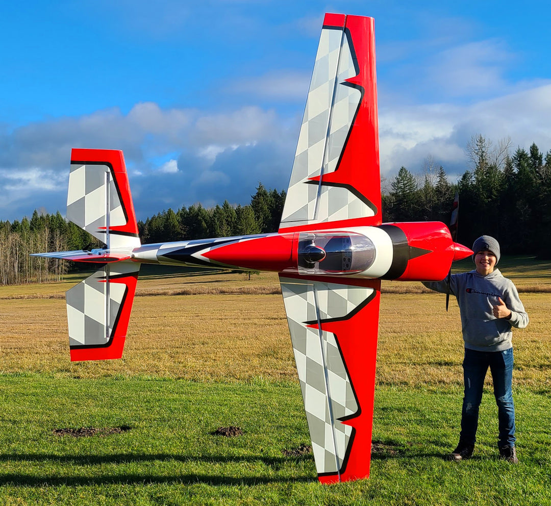EF - 114" Slick 580 - Red/Silver