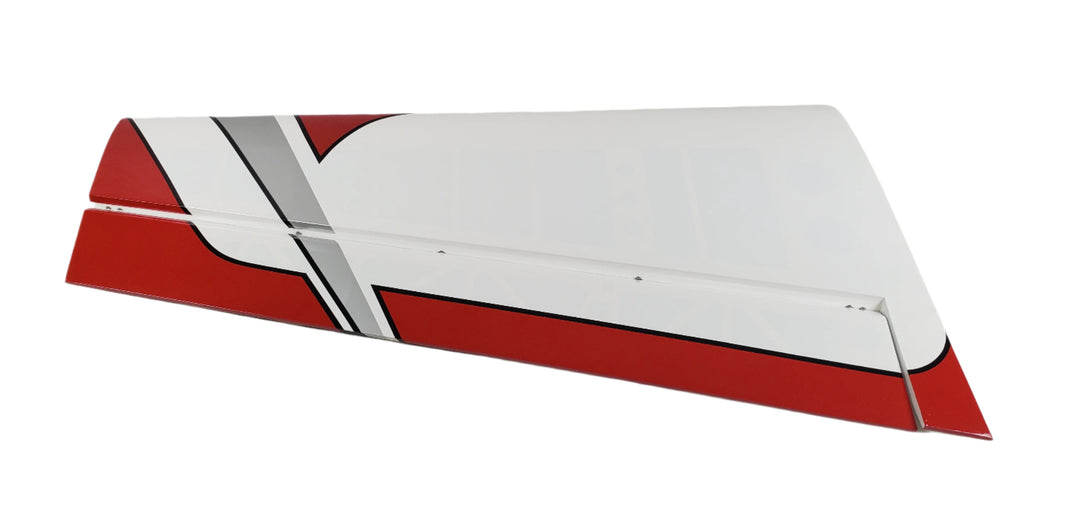 60" Edge 540T-EXP V2  Pilot's Left Wing w/control horn- White/Red