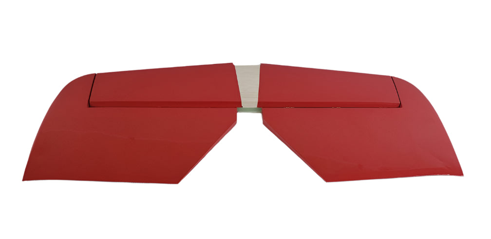 60" GB1 Gamebird Stab/Elevator Set w/ control horns- Red/White