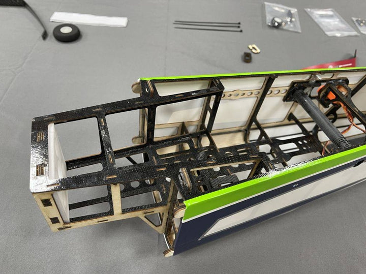 SW - 48" Slick 360 V2 - White/Green Scheme C - ARF