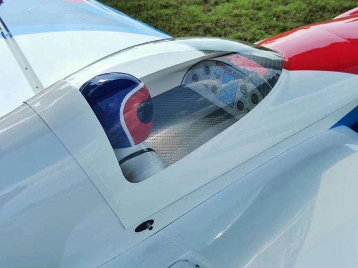 EF - 91" LASER EXP V2 - White/Red/Blue/Silver