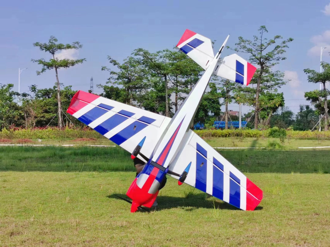 EF - 91" LASER EXP V2 - White/Red/Blue/Silver