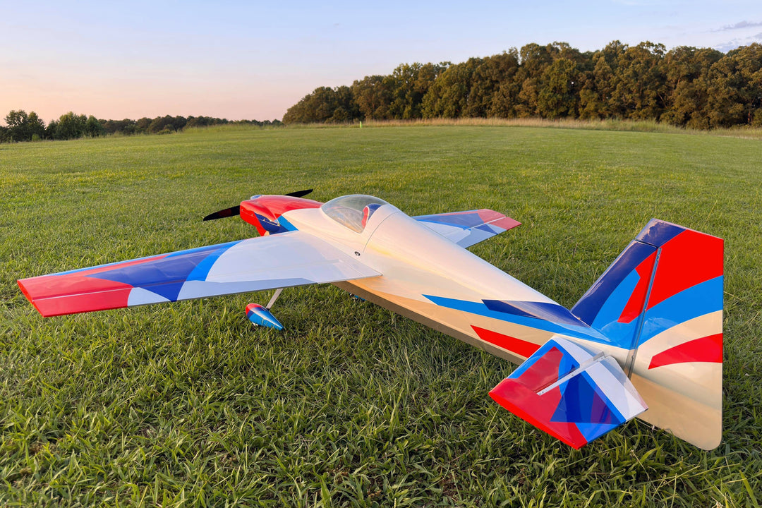 EF - 91" LASER EXP V2 - White/Red/Blue/Silver