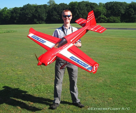 EF - 60" Laser-EXP V3 - "Traditional" Red/White/Gold - ARF
