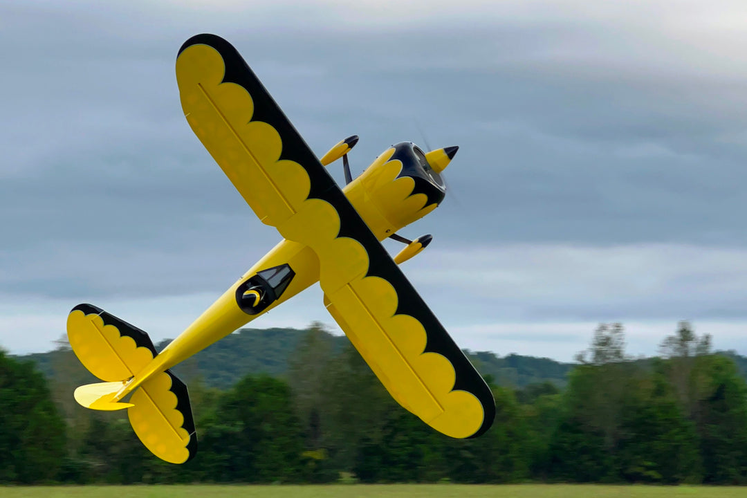 Legacy - 110" Muscle Bipe - Yellow/Black