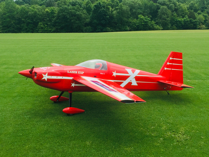EF - 125" Laser EXP V2 - "Traditional" Red/White/Gold (2 cylinder version)