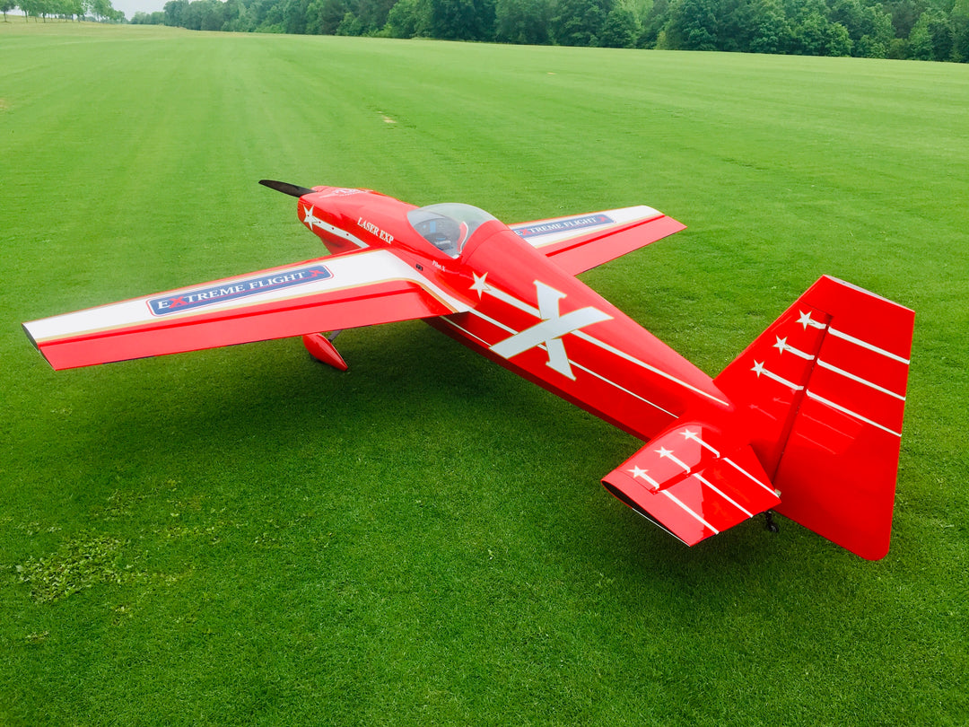 EF - 125" Laser EXP V2 - "Traditional" Red/White/Gold (2 cylinder version)