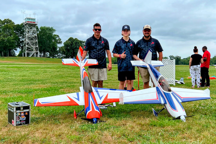 EF - 67" Extra 260 - Orange/Blue - RxR
