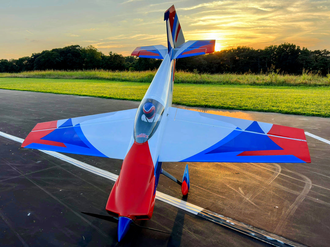 EF - 91" LASER EXP V2 - White/Red/Blue/Silver