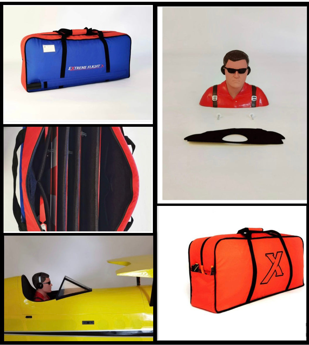 Legacy - 85" Muscle Bipe - Yellow/Black - 2 CYLINDER