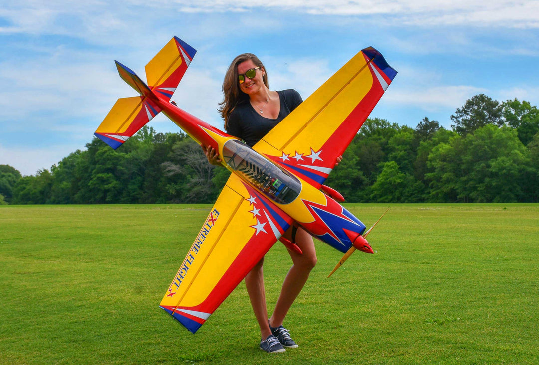 EF - 70" Extra 300 EXP V2 - Yellow/Red/Blue