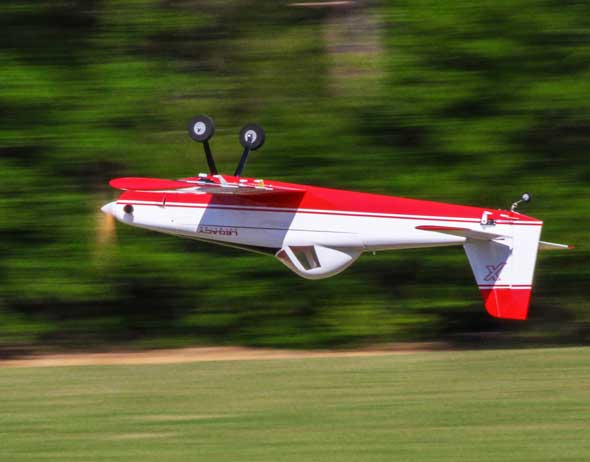 65" Turbo Duster - Red/White Scheme