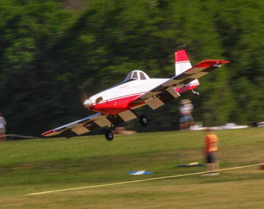 65" Turbo Duster - Red/White Scheme