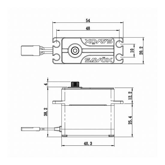 SAVOX- SV-1280SGP Servo