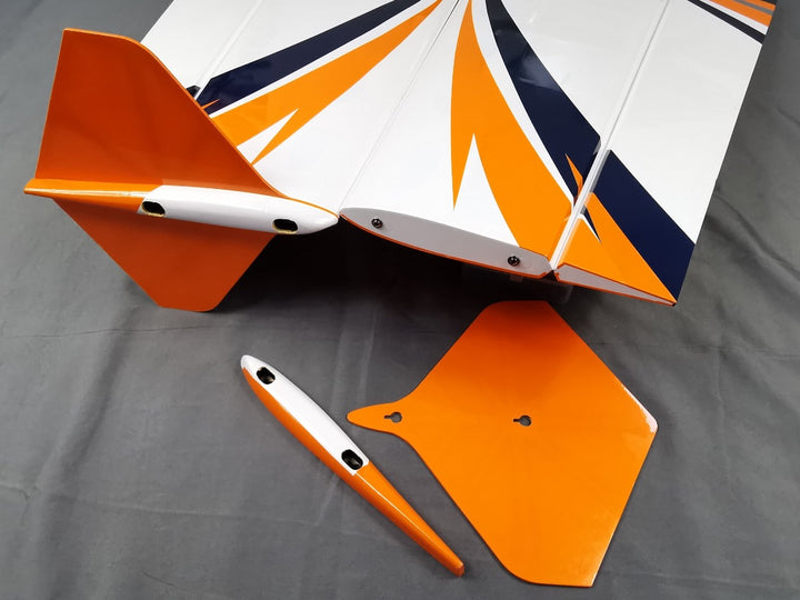 SW - 60" Yak 54 - White/Orange - B  PNP