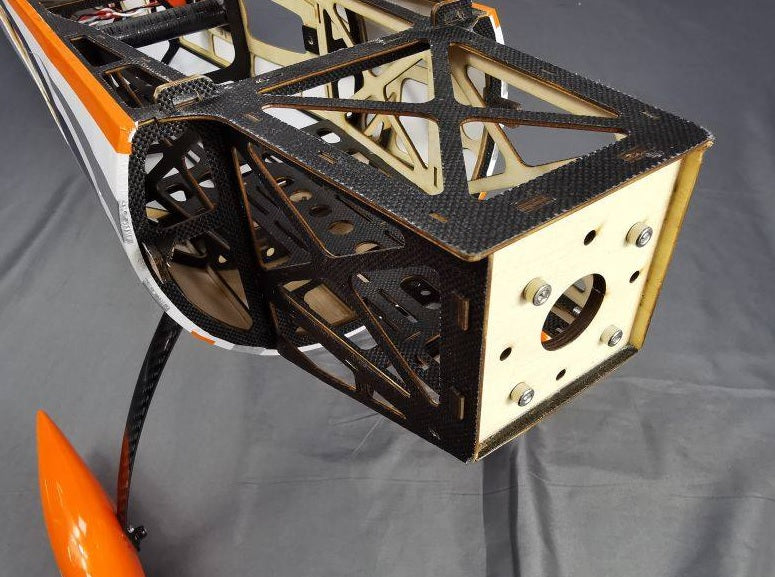 SW - 60" Yak 54 - White/Orange (B) - ARF